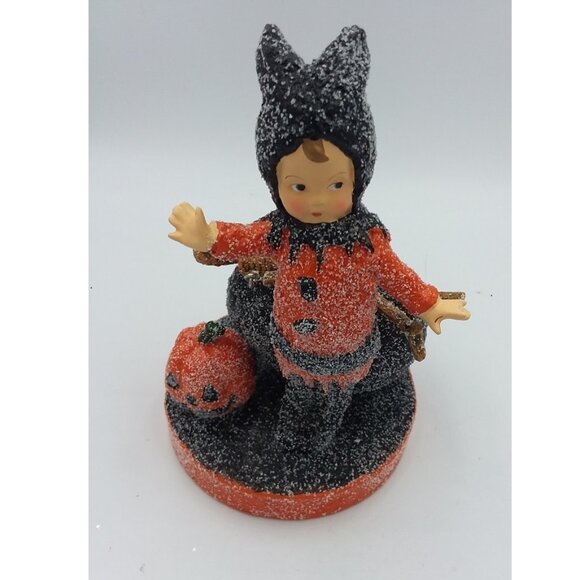 Halloween Betty Bones & Skeleton Trick Or Treat Figurine - Margaret Haire